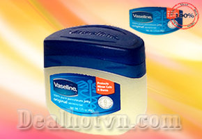 Kem Vaseline trị nứt, nẻ, trầy, bỏng, làm mềm da.... là sản phẩm tuyệt vời cần có trong mọi gia đình chỉ với giá 65.000đ đang có tại Dealhotvn.com!