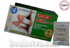 Miếng dán thải độc tố chân To – Plan Nhật Bản giúp làm sạch nhẹ nhàng, hút các tạp chất và độc tố ra khỏi cơ thể , cải thiện giất ngủ, trấn an đau đầu...Giá 299.000đ