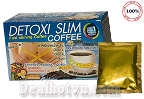 Café giảm cân Detoxi Slim 3in1 mẫu mới 2020 – Thái Lan
