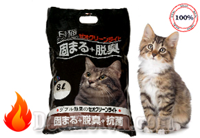 Cát Vệ Sinh Cho Mèo - Cát Nhật 8L