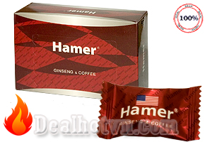 Kẹo sâm Hamer Mỹ (mẫu mới) giúp tăng cường sinh lý nam – nữ ( hop 32 vien)