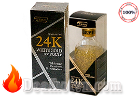 Tinh chất vàng 24K White Gold Ampoule Naro chính hãng Úc