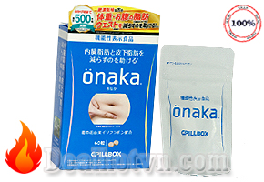 Onaka Cpillbox – Viên uống tan mỡ bụng chính hãng Nhật
