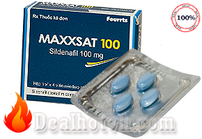Thuốc Maxxsat 100 sử dụng trong điều trị rối loạn cương dương