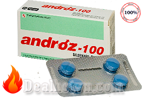 Thuốc trị rối loạn cương dương Androz 100 Sildenafil