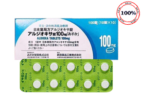 Viên uống điều trị viêm loét dạ dày Aldioxa 100mg 100 viên – Nhật Bản