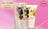 Kem dưỡng da tay 3W Clinic - Nhập khẩu Hàn Quốc với tinh chất Olive giúp da tay bạn luôn mềm và trắng mịn chỉ với giá 62.000đ, có tại dealhotvn.com!