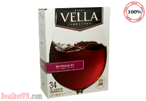 Rượu vang Mỹ nhập khẩu  5 lít - Peter Vella Burgundy