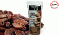 Kem tẩy tế bào chết mặt Organic Shop Organic Coffee & Powder 75ml hàng nhập từ Nga nhẹ nhàng làm sạch lỗ chân lông, lấy đi bã nhờn tích tụ lâu ngày và lớp da chết giúp ngăn ngừa tình trạng viêm da và các loại mụn cám, mụn trứng cá, mụn đầu đen. Giá 62.000đ.