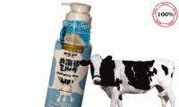 Sữa tắm trắng Hokkaido Milk – nhập khẩu Thái Lan với chiết xuất chủ yếu từ sữa bò tươi giàu Protein giúp ức chế Melanin dưới da, loại bỏ lớp da xỉn màu, nuôi dưỡng làn da trắng sáng mịn màng sau 1 tuần sử dụng. Giá 150.000đ